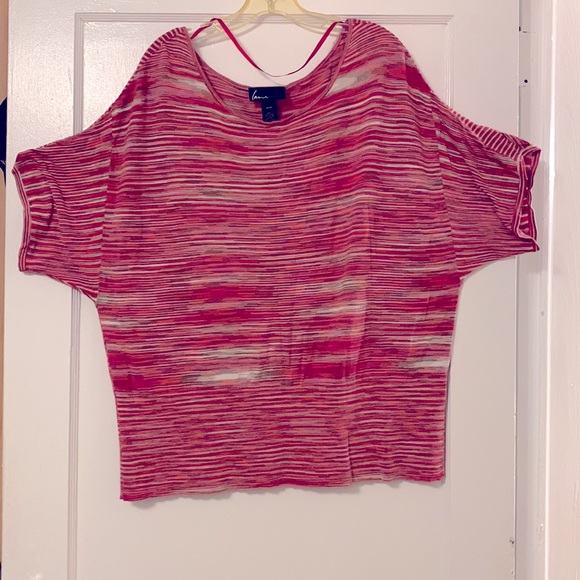 Lane Bryant Tops - Lane Bryant dolman sleeve light weight multi-colored sweater